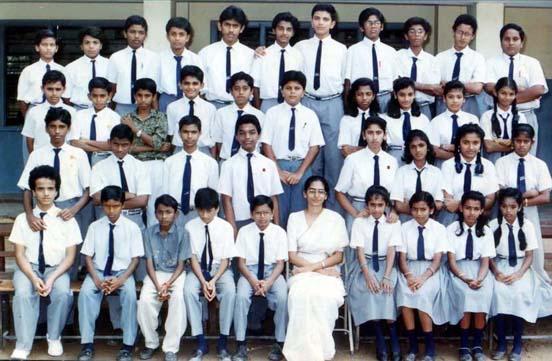 MY CLASS AT 8th STANDARD